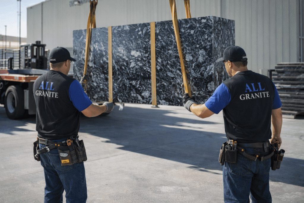 granite countertops installation Sarasota kitchen